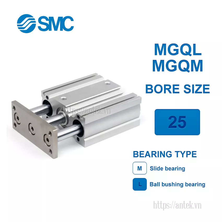 MGQL25-50 Xi lanh SMC