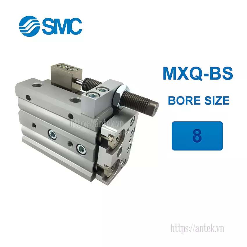 MXQ8-30BS Xi lanh SMC