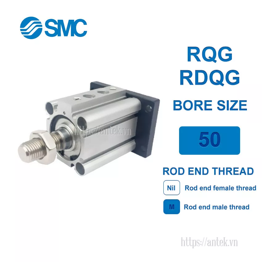 RDQG50-100M Xi lanh SMC