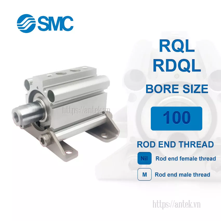 RQL100-100 Xi lanh SMC