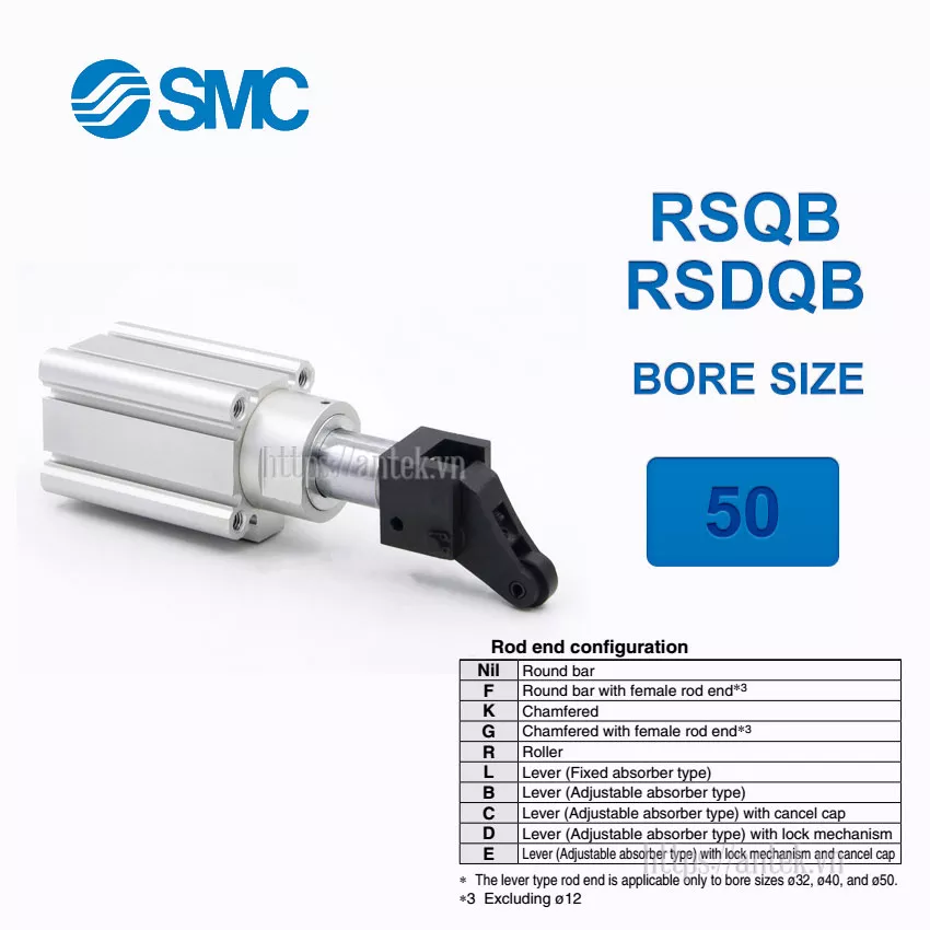 RSDQB50-30DB Xi lanh SMC