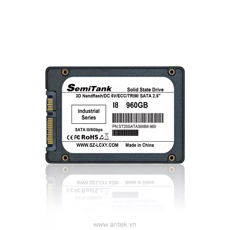 Ổ cứng SSD 2.5 inch 960GB SATA III 6Gbps 550/500 MBps PN ST25SATA36I8M-960