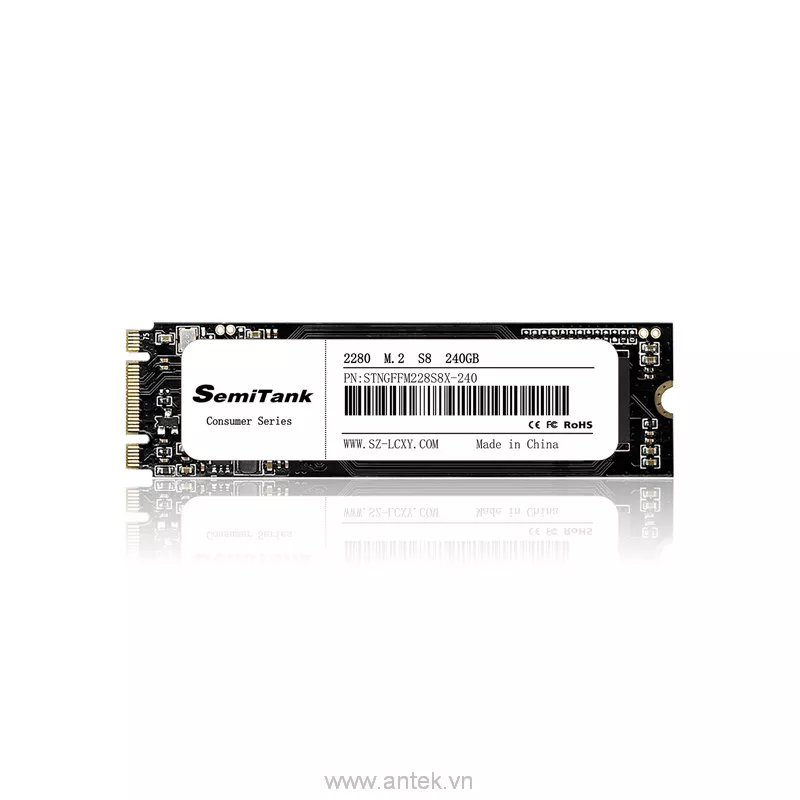 Ổ cứng SSD M.2 240GB SATA III 6Gbps 550/500 MBps PN STNGFFM228S8X-240