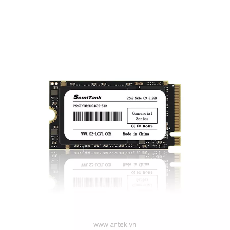 Ổ cứng SSD NVMe 512GB PCIe 3.0 Gen 3*4 1600/1400 MBps PN STNVMeM224C9T-512