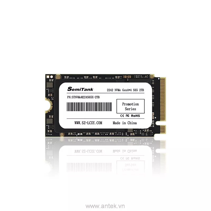 Ổ cứng SSD NVMe Gen4*4 2TB PCIe 4.0 Gen 4*4 5K 5000/4500 MBps PN STNVMeM224S65X-2TB