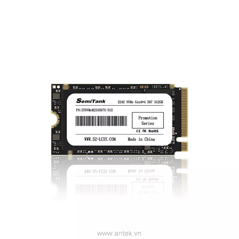 Ổ cứng SSD NVMe Gen4*4 512GB PCIe 4.0 Gen 4*4 7K 7000/4250 MBps PN STNVMeM224S67X-512