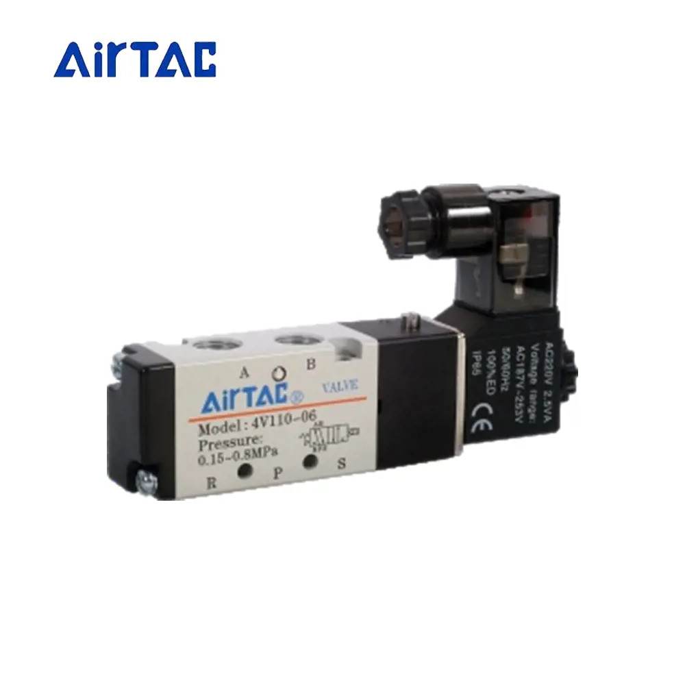 4V110-M5 AI Van điện từ Airtac Ren M5, Tuỳ chỉnh, AC 220V