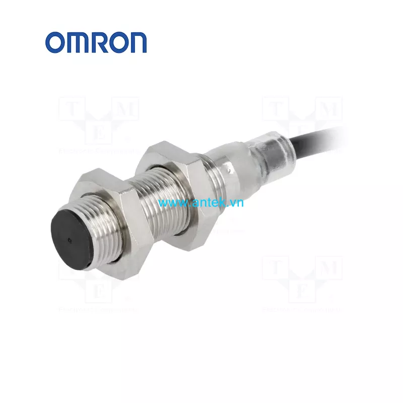 E2B-M12KS04-WP-C1 2M cảm biến tiệm cận Omron E2B series, M12, 4 mm, NPN, NO