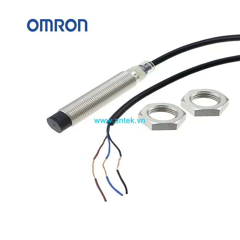 E2B-M12LN08-WP-B2 cảm biến tiệm cận Omron E2B series, M12 , 8 mm, PNP, NC