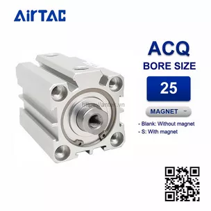 ACQ25x20S Xi lanh Airtac Compact cylinder