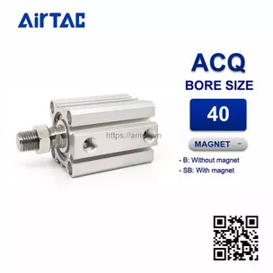 ACQ40x25B Xi lanh Airtac Compact cylinder