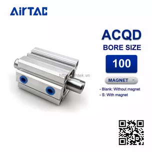 ACQD100x25S Xi lanh Airtac Compact cylinder