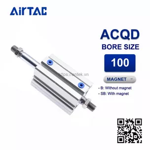 ACQD100x15B Xi lanh Airtac Compact cylinder