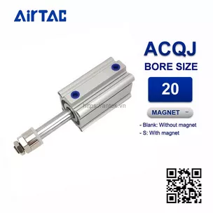 ACQJ20x25-20S Xi lanh Airtac Compact cylinder
