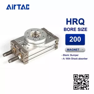 HRQ200A Xi lanh xoay Airtac Rotary table cylinders