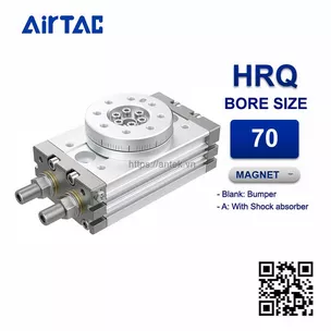 HRQ70 Xi lanh xoay Airtac Rotary table cylinders