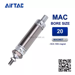 MAC20x500SCA Airtac Xi lanh mini