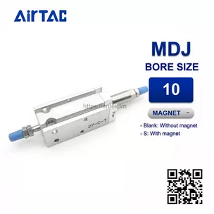 MDJ10x25-20S Xi lanh nhiều cách gắn Airtac Multi Free Mount Cylinders