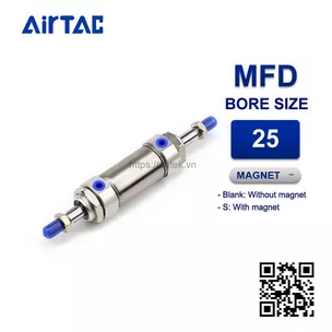 MFD25x125 Xi lanh mini Airtac
