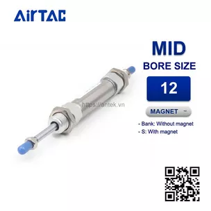 MID12x75 Xi lanh mini Airtac