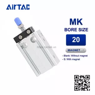MK20x10 Xi lanh nhiều cách gắn Airtac Multi Free Mount Cylinders