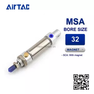 MSA32x25SCA Airtac Xi lanh mini