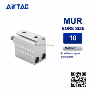 MUR10x15B Xi lanh nhỏ Airtac Multi free mount Cylinders