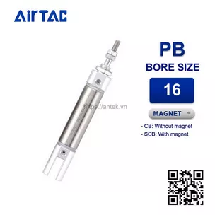 PB16x75SCB Xi lanh Airtac Pen size Cylinder