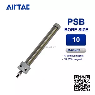 PSB10x10SR Xi lanh Airtac Pen size Cylinder