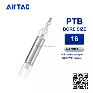 PTB16x50CB Xi lanh Airtac Pen size Cylinder