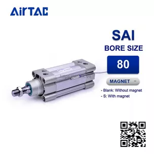 SAI80x100S Xi lanh tiêu chuẩn Airtac