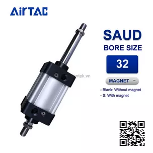 SAUD32x100-100 Xi lanh tiêu chuẩn Airtac