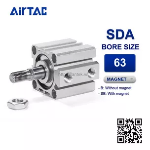SDA63x125B Xi lanh Airtac Compact cylinder