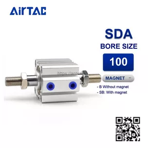 SDAD100x25SB Xi lanh Airtac Compact cylinder