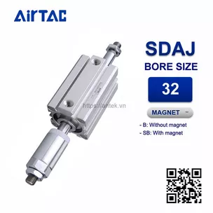 SDAJ32x30-30B Xi lanh Airtac Compact cylinder