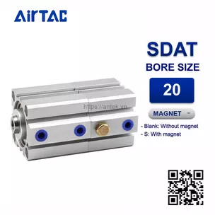 SDAT20x30x20 Xi lanh Airtac Compact cylinder