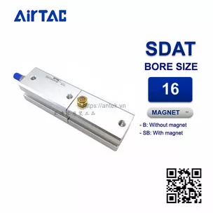 SDAT16x20x15SB Xi lanh Airtac Compact cylinder