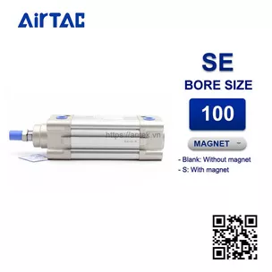 SE100x25 Xi lanh tiêu chuẩn Airtac