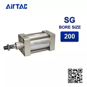 SG200x100 Xi lanh tiêu chuẩn Airtac