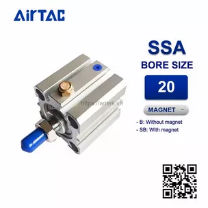 SSA20x10SB Xi lanh Airtac Compact cylinder