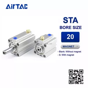 STA20x25 Xi lanh Airtac Compact cylinder