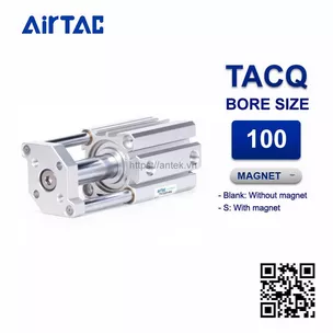 TACQ100x50S Xi lanh Airtac Compact cylinder