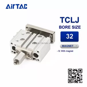 TCLJ32x100-50S Xi lanh dẫn hướng Airtac Guided Tri-rod Cylinder