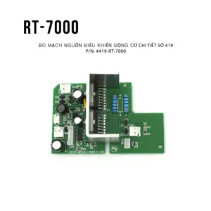 Ban ổ đĩa (Drive Board). Linh kiện thay thế số 419 của máy cắt băng keo RT-7000