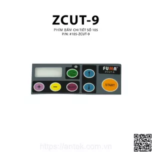 Phím bấm chi tiết số 105 của máy cắt băng keo ZCUT-9