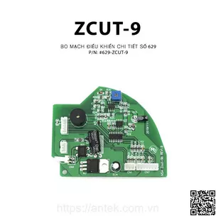 Bo mạch điều khiển chi tiết số 629 của máy cắt băng keo ZCUT-9