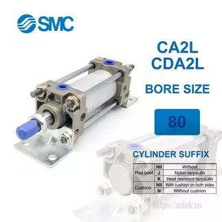 CA2L80-500Z Xi lanh SMC