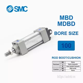 MBD100-250Z Xi lanh SMC