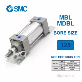 MDBL125-25Z Xi lanh SMC