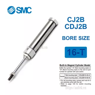 CDJ2B16-25-T Xi lanh SMC